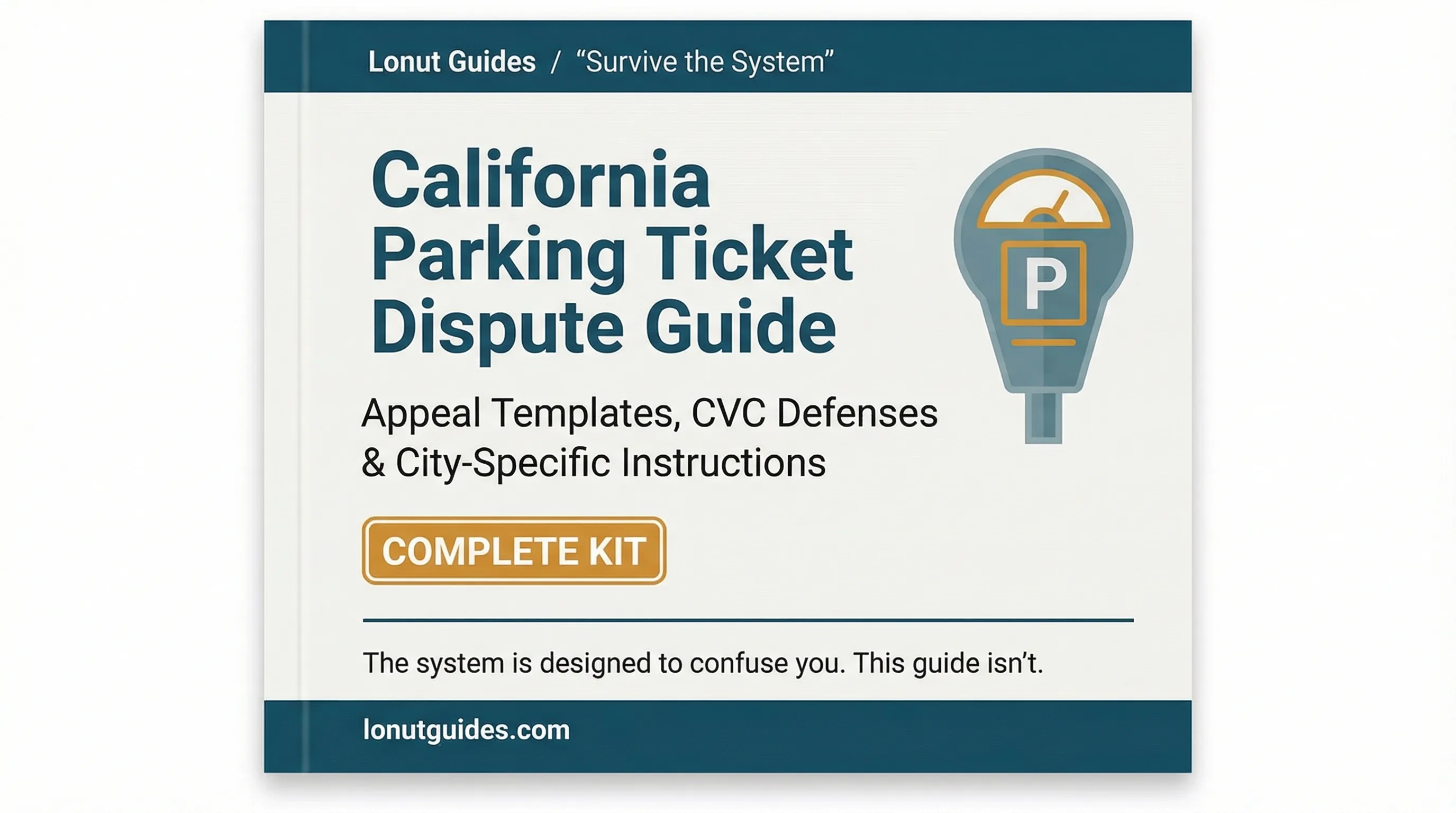 California Parking Ticket Dispute Guide